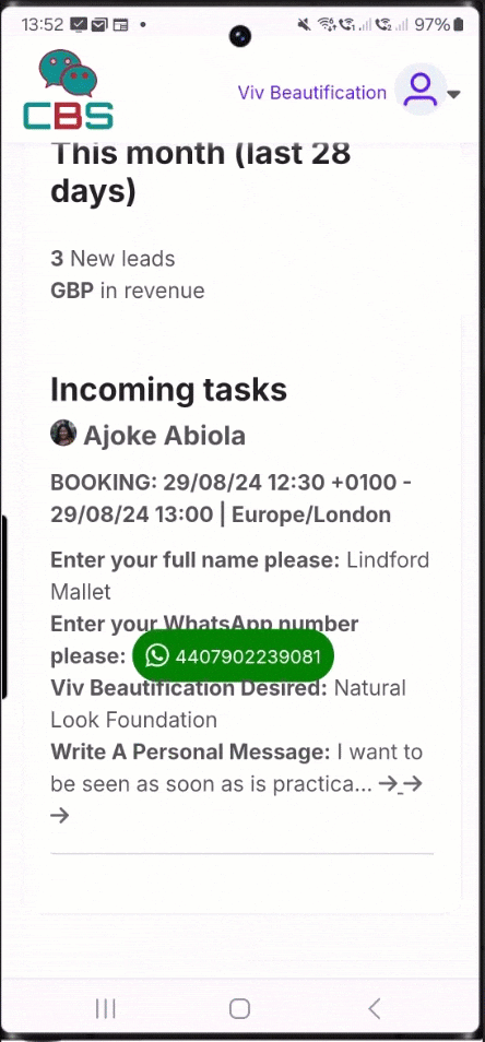 chatbizsol mobile app