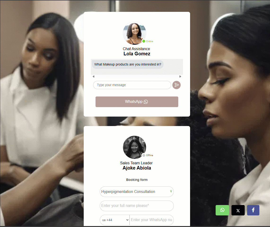 form and booking dynamic conditionality